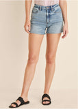 Naomi Denim Shorts Light Wash