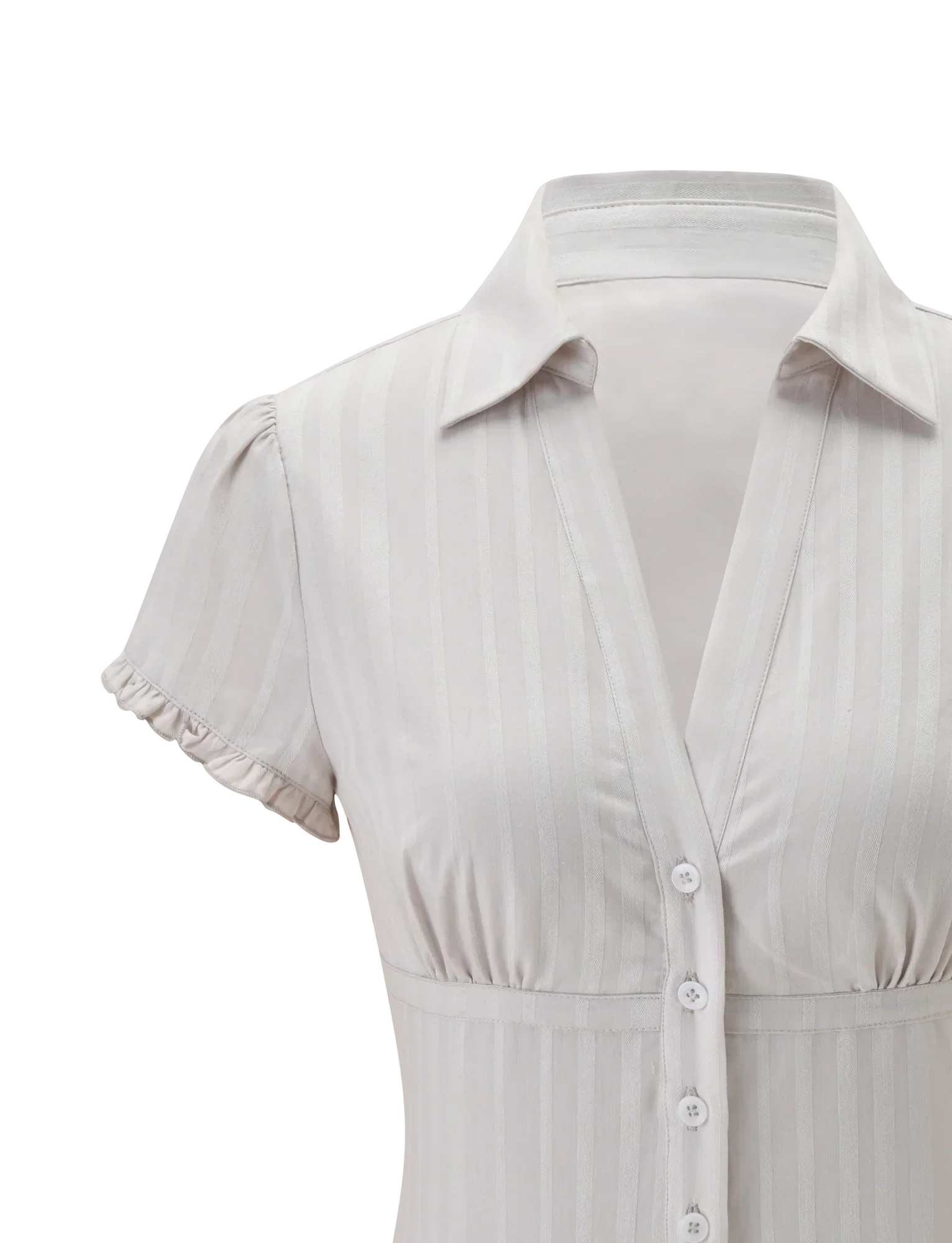 VALERIE SHORT SLEEVE SHIRT GREY