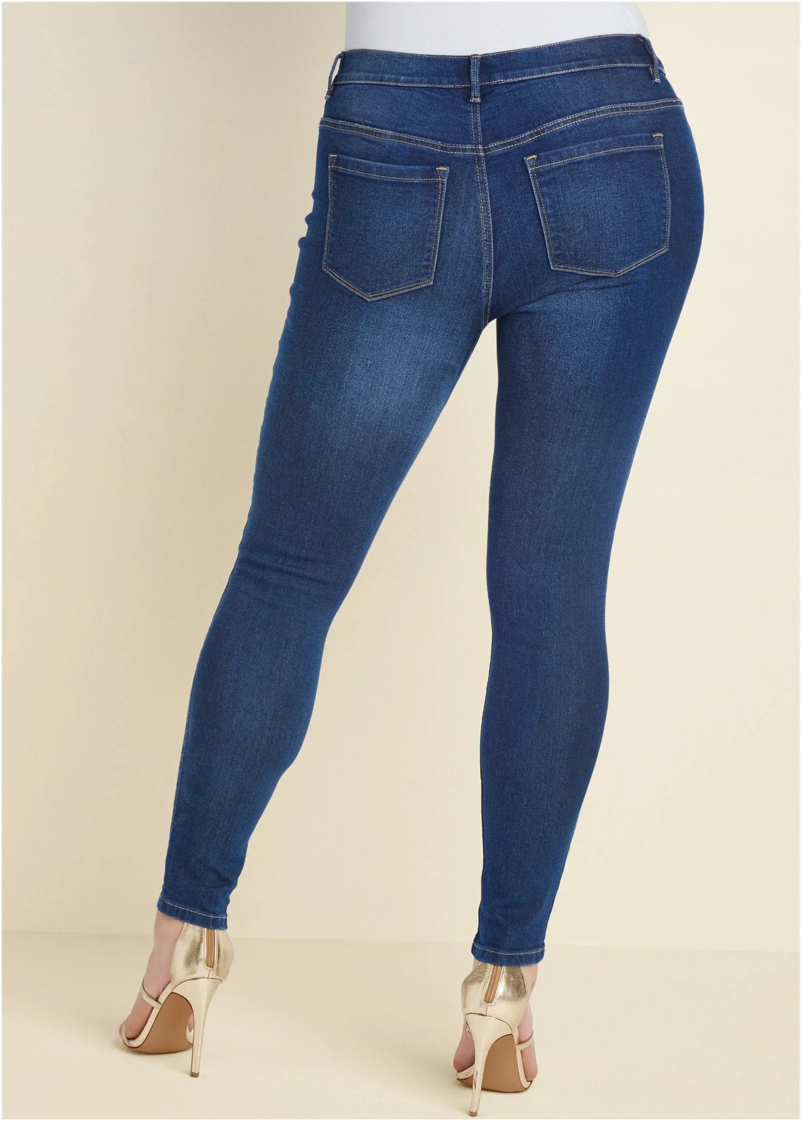 Heidi Skinny Jeans Dark Wash