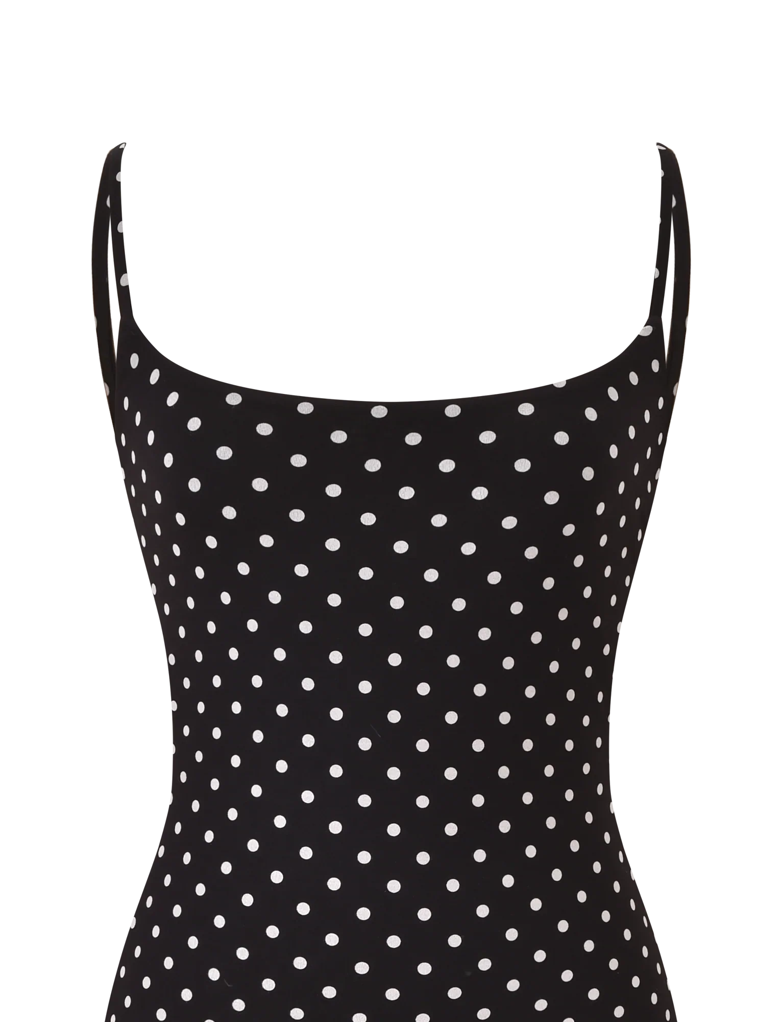 MINERVA MINI DRESS 20 BLACK POLKA DOT