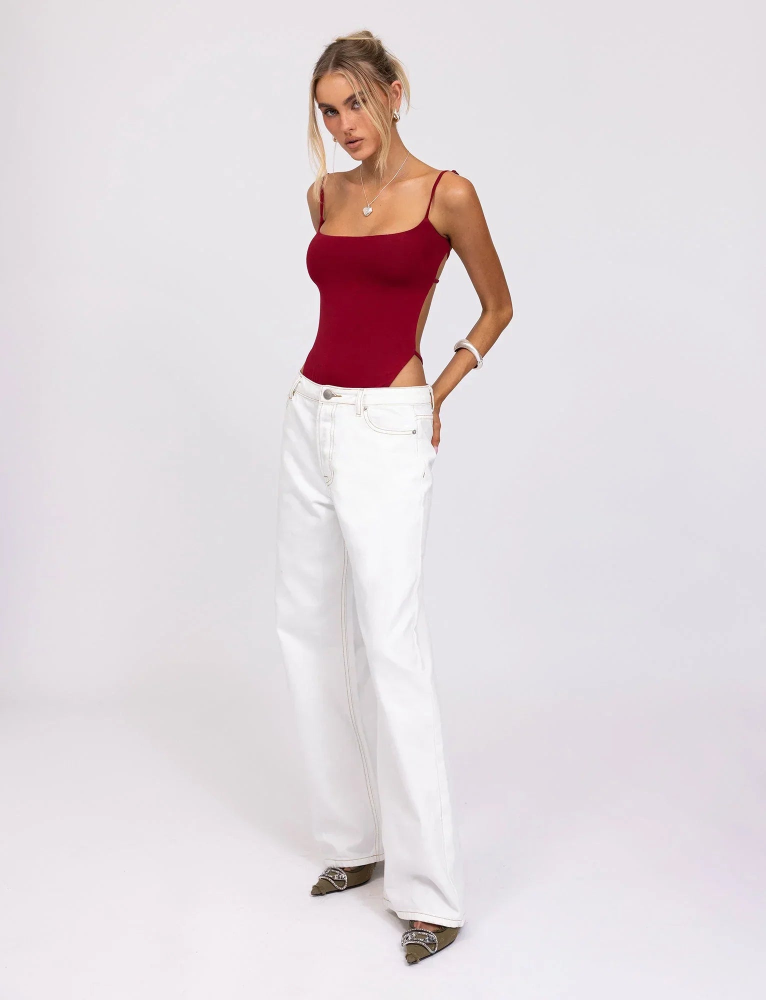 MINERVA BODYSUIT RED