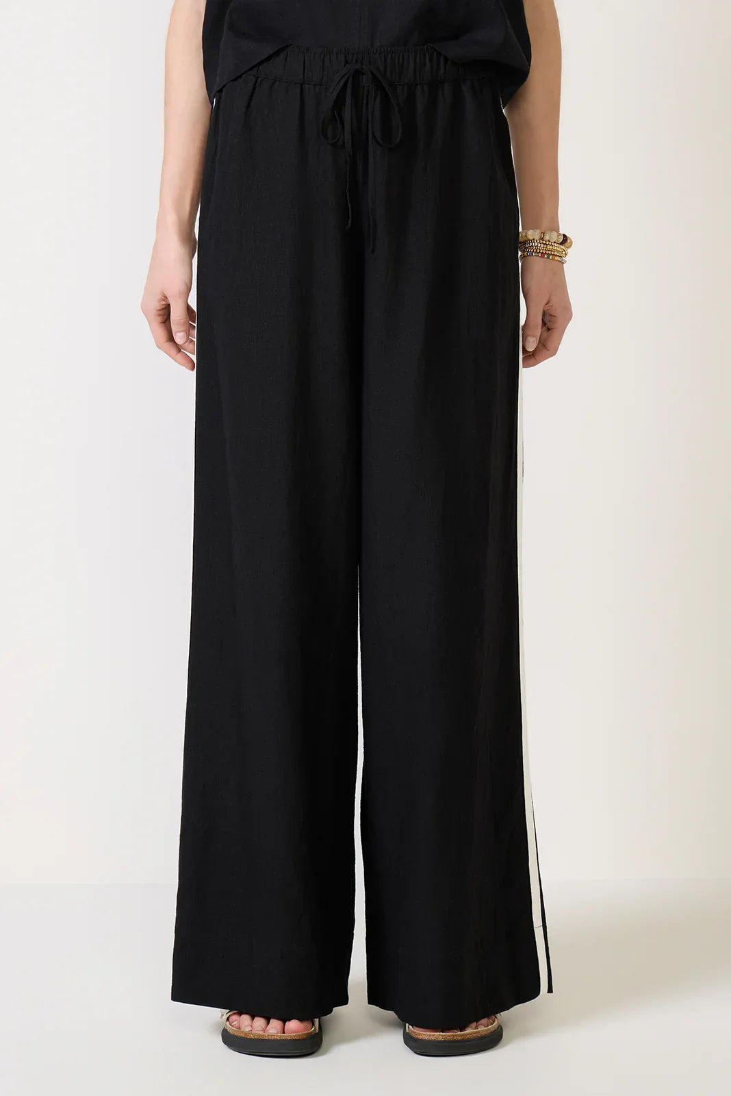 Leah Linen Track Pant