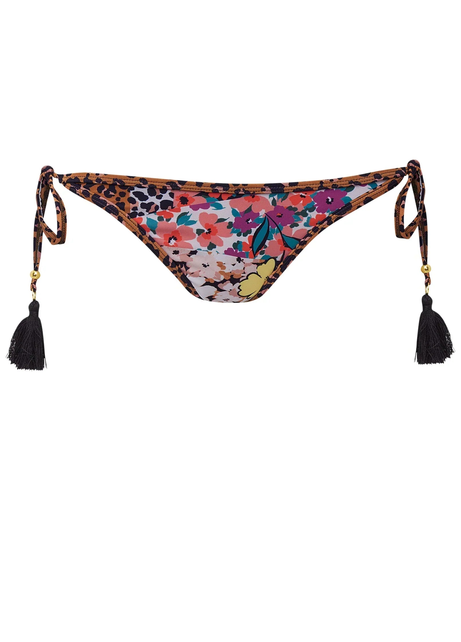 Key West Tie Side Moderate Bottom Fierce Florals