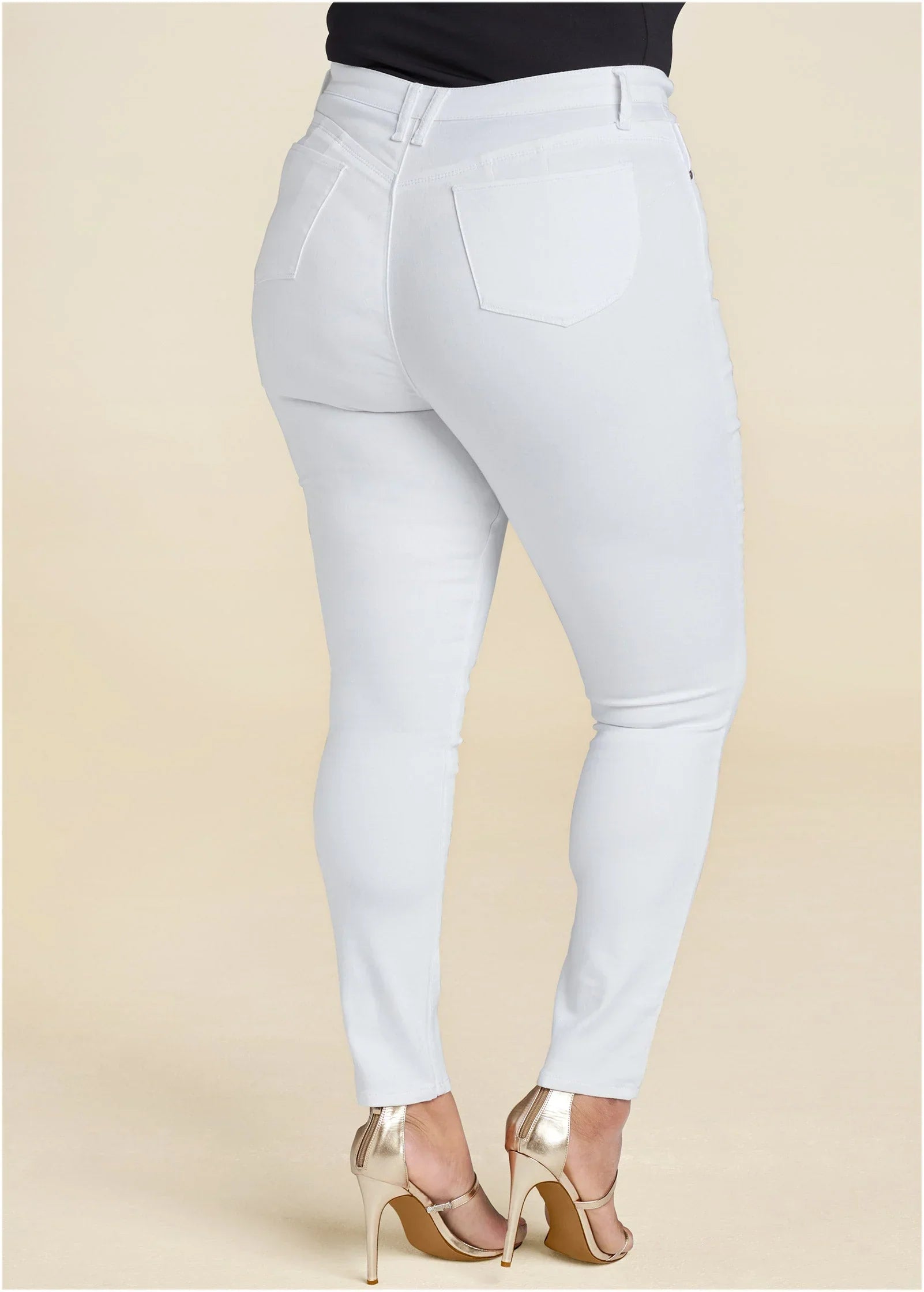 Lift Jeans White Denim