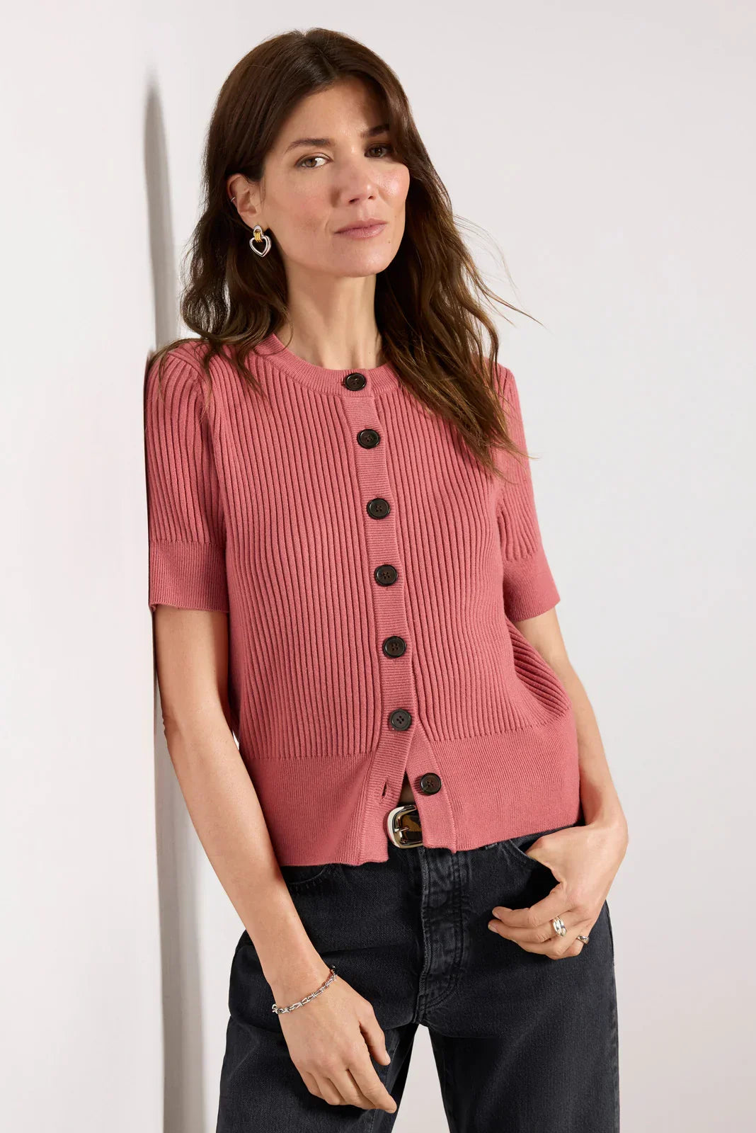 Micha Short Sleeve Cardigan