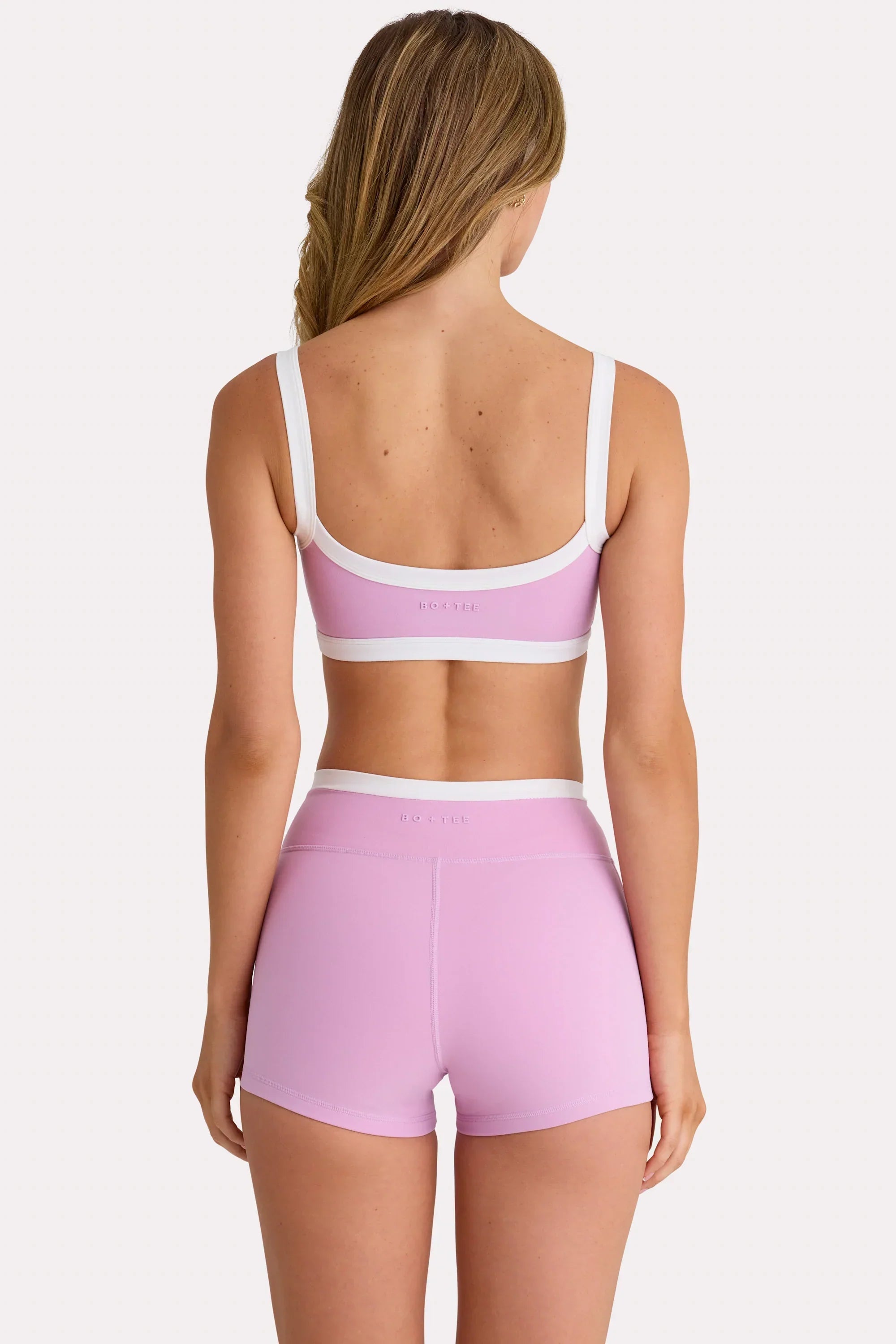 Soft Active Shorts in Sweet Pink