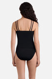 Tessa Underwire Tankini Top Black