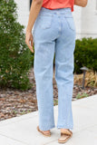 Tatum Light Wash Straight Leg Jeans