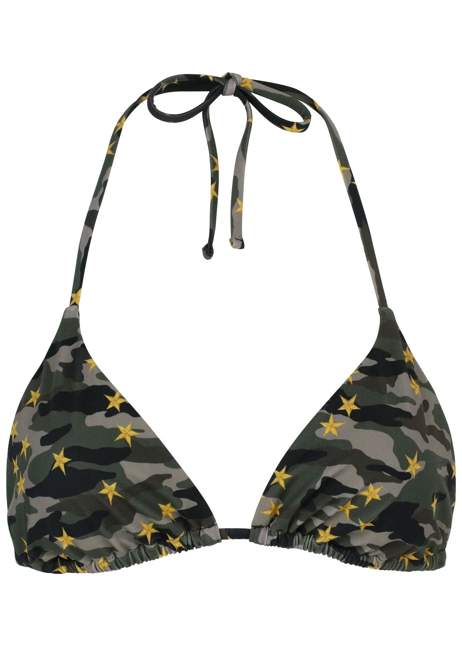 Bahamas Triangle Bikini Top Starry Camo