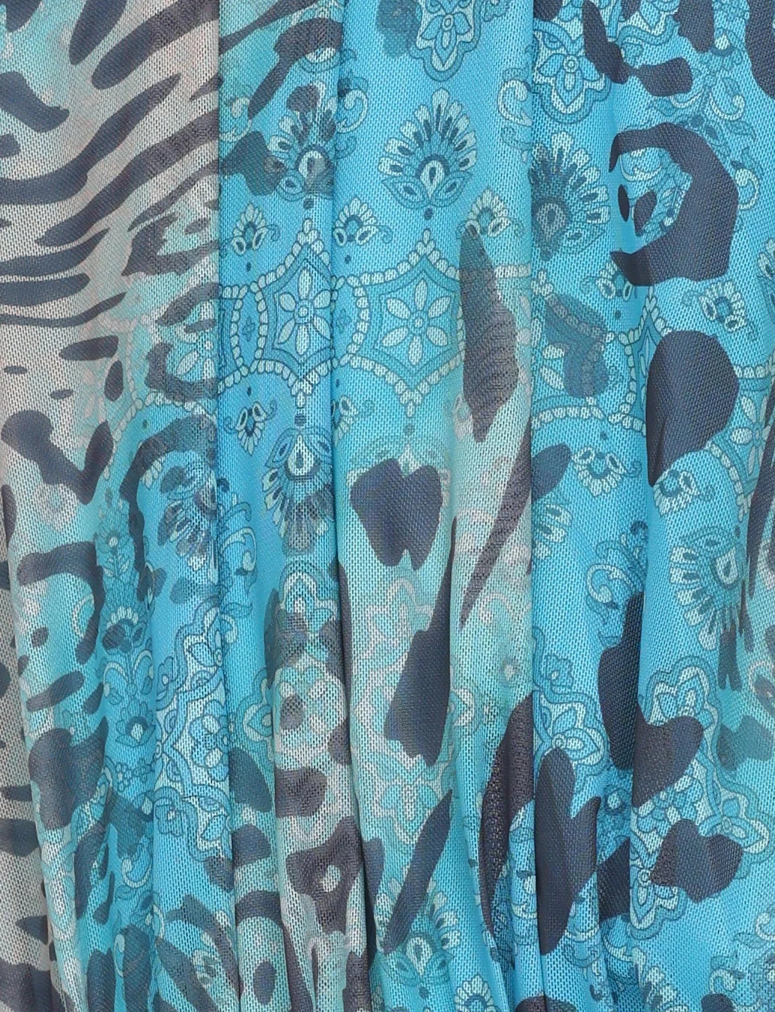 EVANNA MINI DRESS MULTI LEOPARD LEOPARD SWIRL