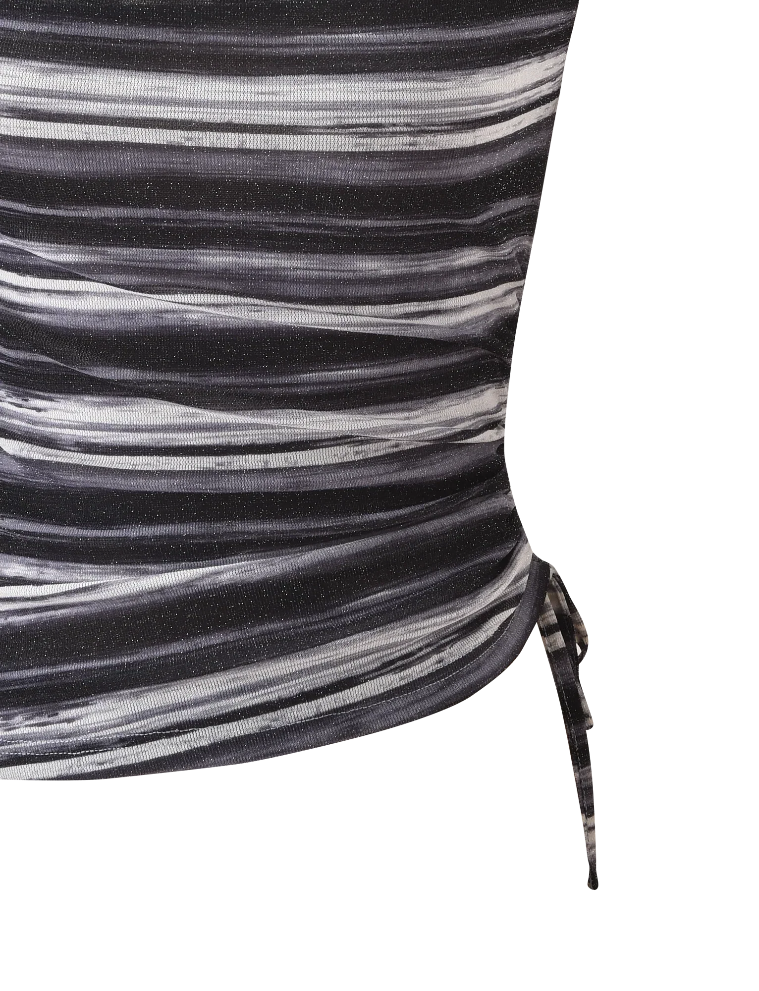 BRAELYN TOP GREY STRIPE