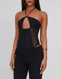 MELANIA BODYSUIT BLACK