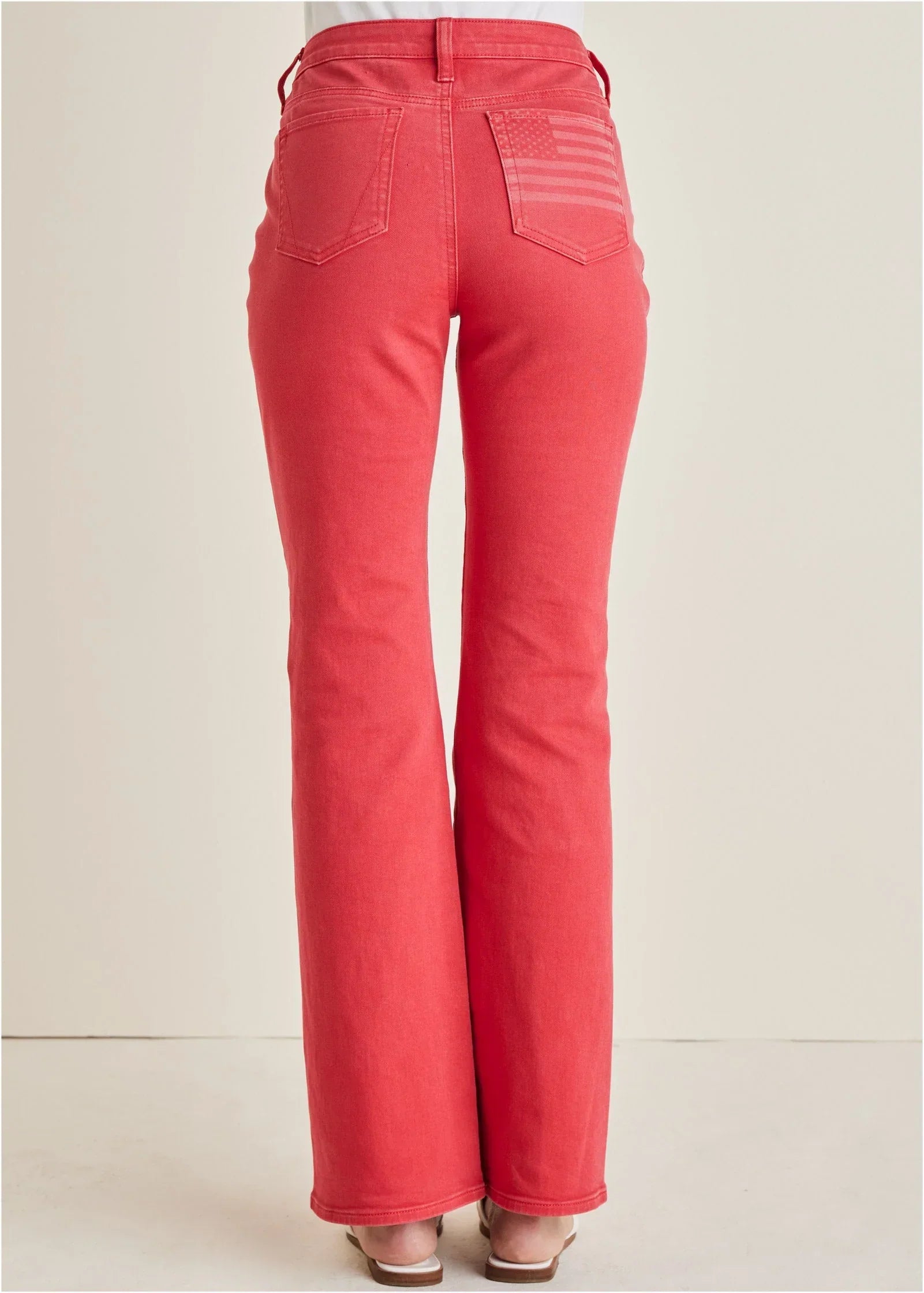 Americana Bootcut Jeans Scarlet