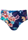 High Waist Bikini Bottom Moonlit Blooms