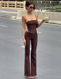 GWENDOLINE PANT CHOCOLATE