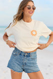 Sunny Days On My Mind Ivory Graphic Tee