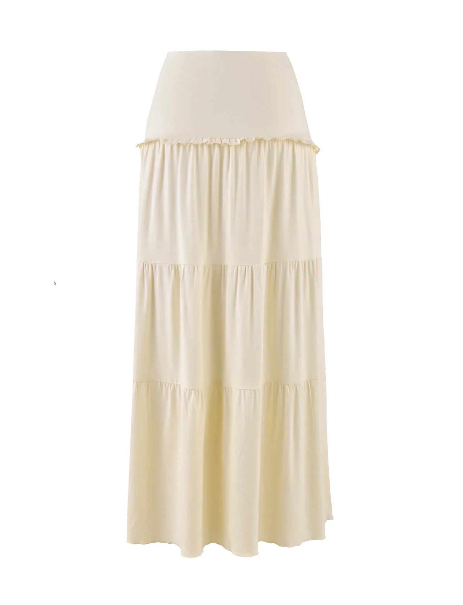 KATYA MAXI SKIRT WHITE CREAM