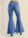 Extreme Flare Jeans Medium Wash