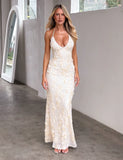 ZANA MAXI DRESS PEARL