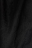 Tallows Blousy Crop Top Black EcoLinen