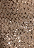 Lost Thoughts Sequin Two Piece Rose Gold