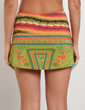 QUINLEY SKORT MULTI FLORAL TROPICAL FLORAL
