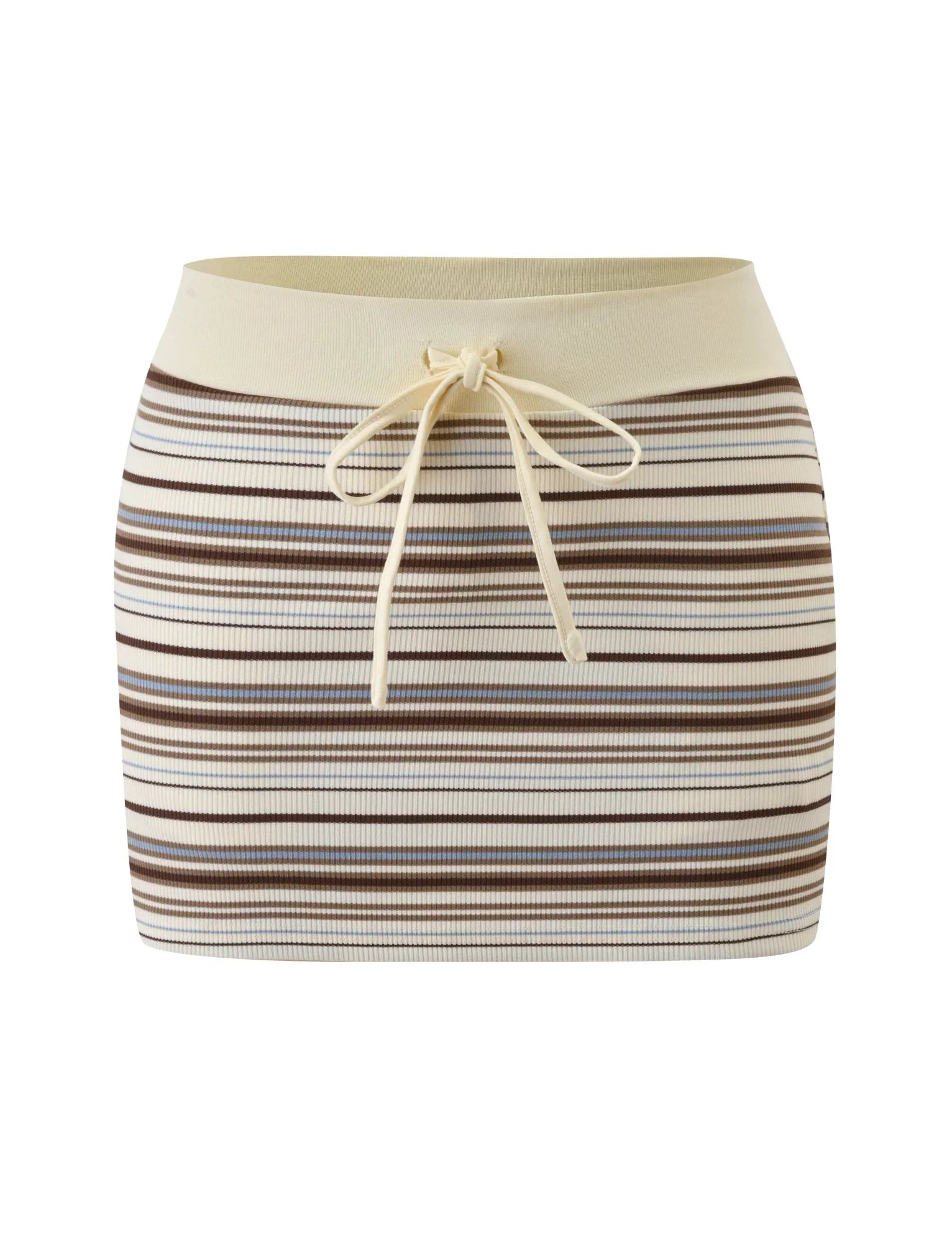 KAYDIN SKORT CREAM STRIPE