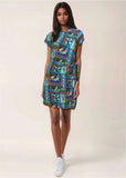 Tie Front T Shirt Dress Market Menagerie