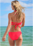Laguna Wrap Underwire Top Sweet Red