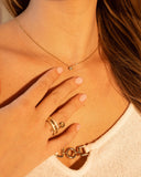 Emma Diamond Pendant Gold Necklace