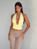 BRIXTON TOP BUTTER YELLOW