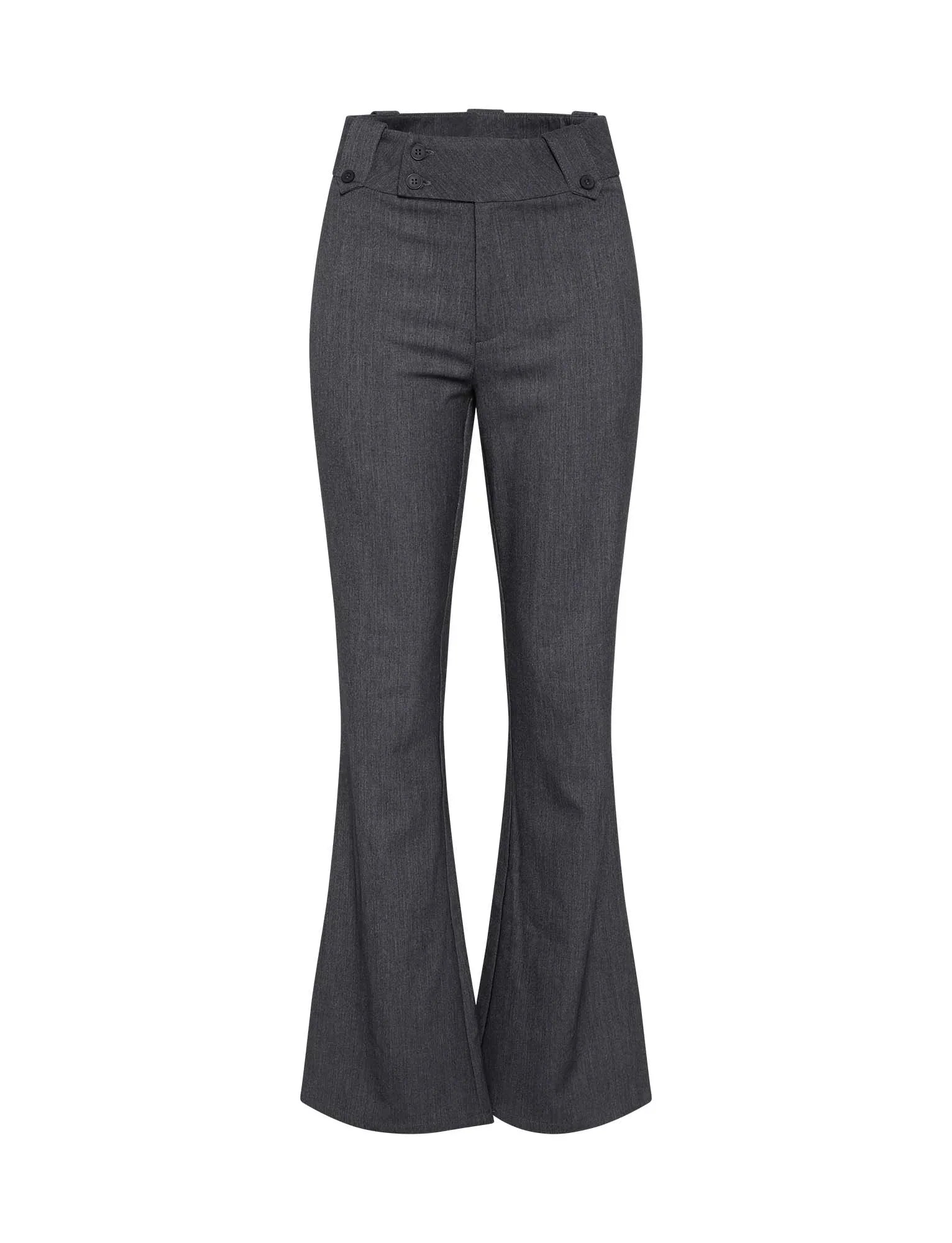 KITTIE HIGH RISE PANT GREY