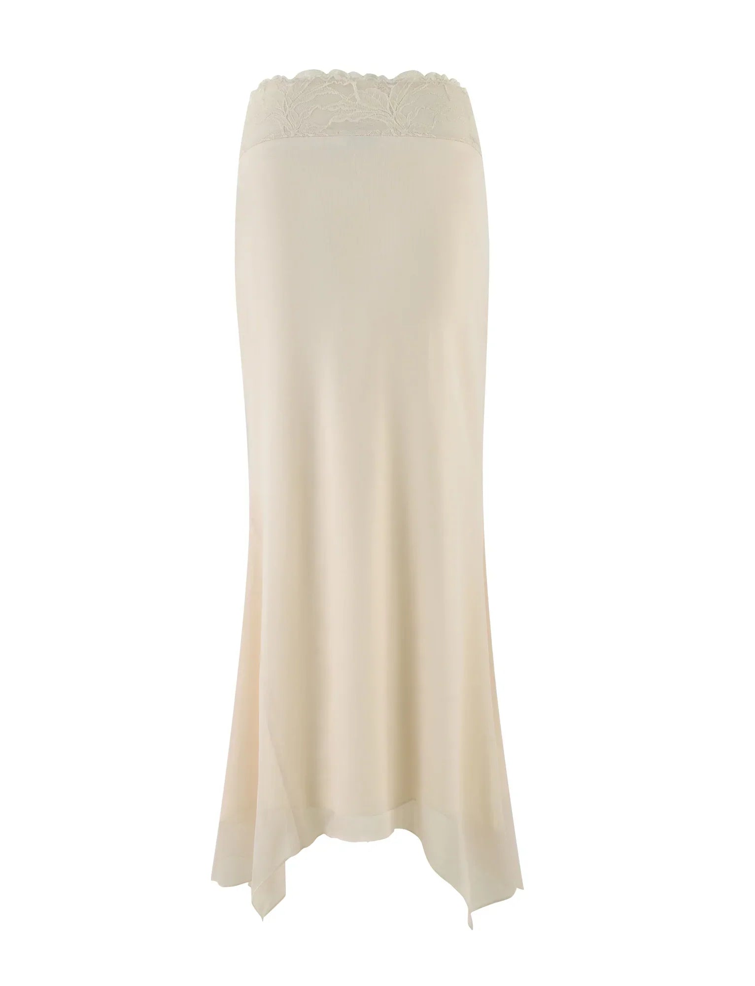 LILLIAN SKIRT WHITE CREAM FLORAL