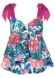 Tiered Ruffle Tank Botanical Garden