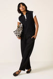 Hally Half Zip Rib Vest