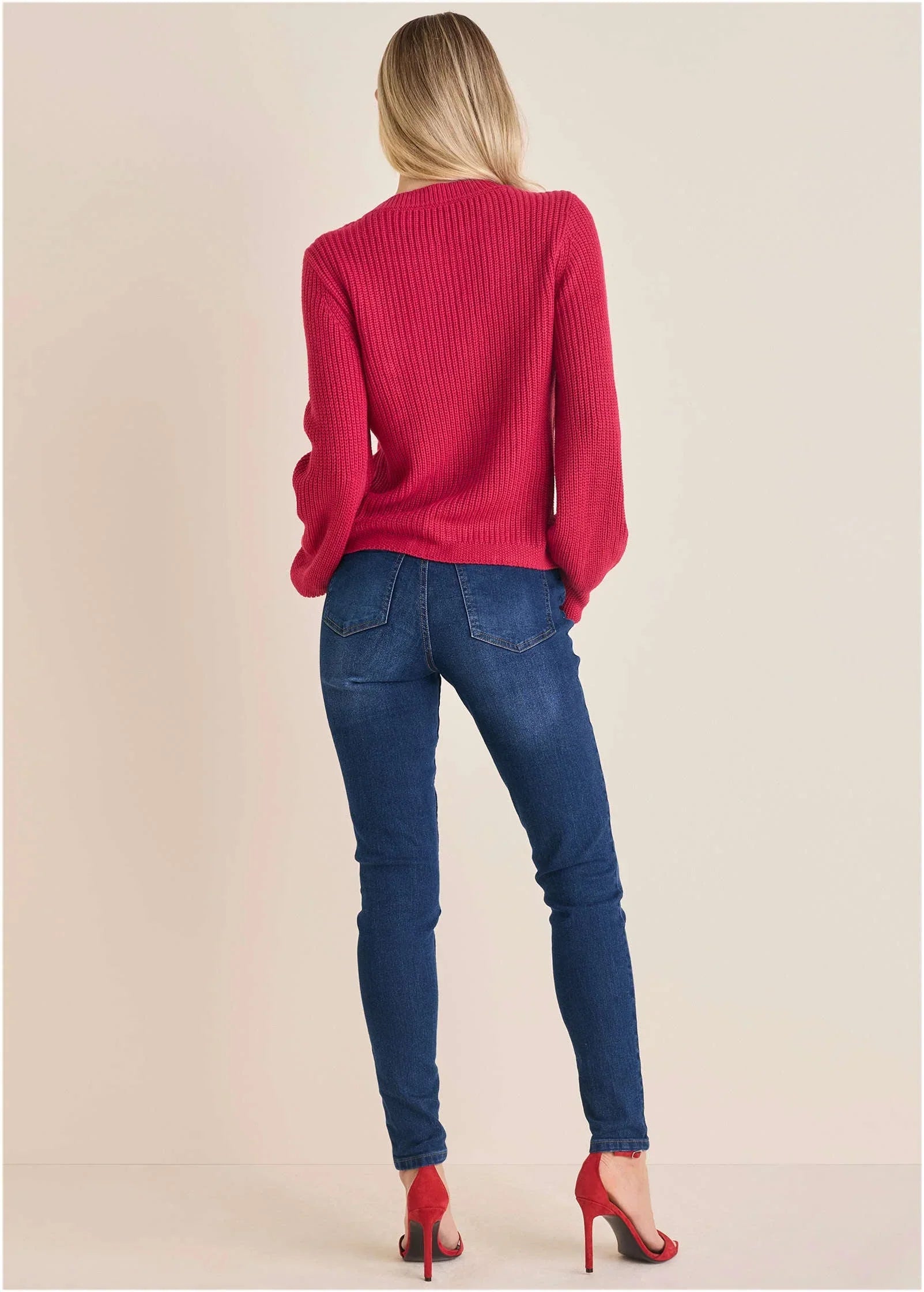 Heart Sweater Granita