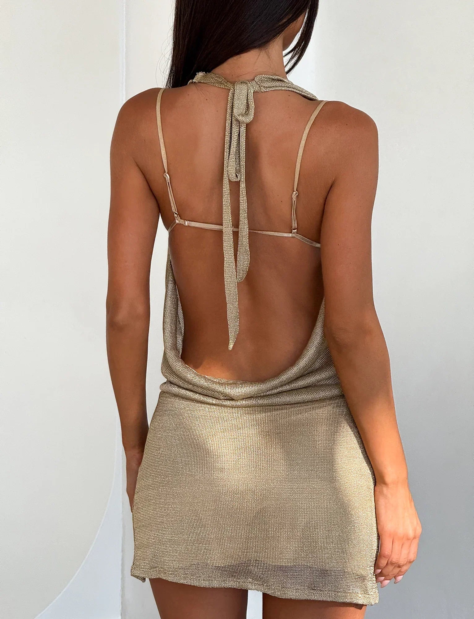 MAKENA TWO PIECE DRESS 20 GOLD