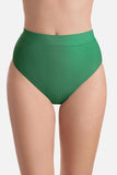 Brooke High Waist Pant Sage Lido Rib