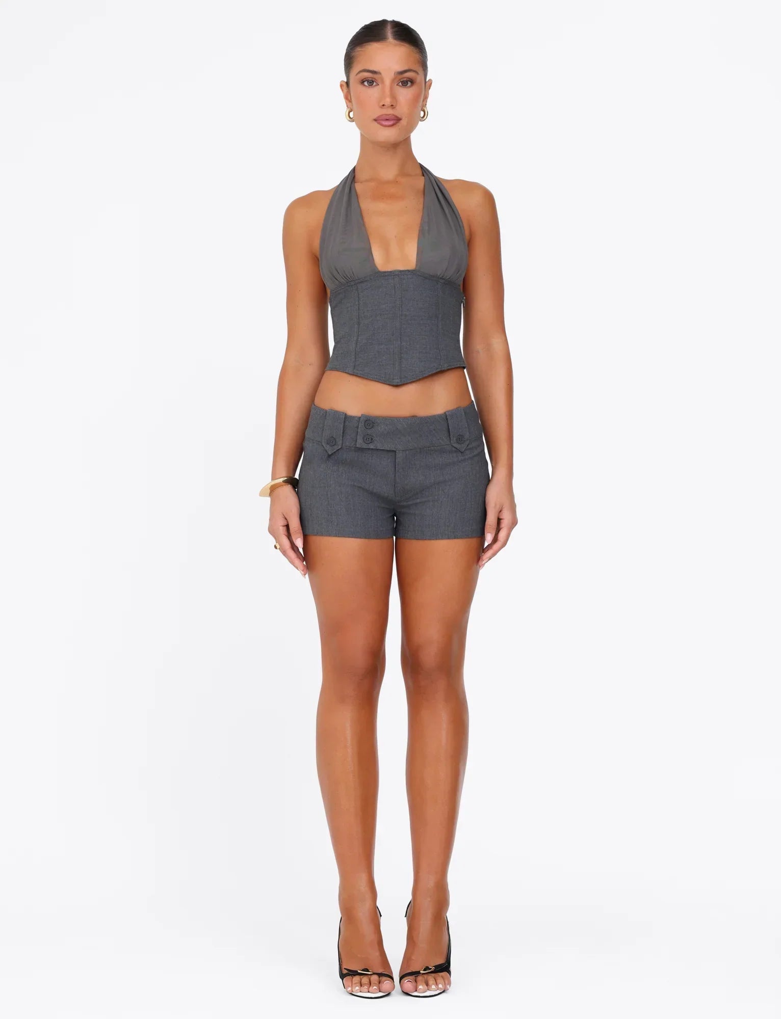 KITTIE SHORT GREY