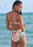 Bold Bandeau One Piece Tropic Chill