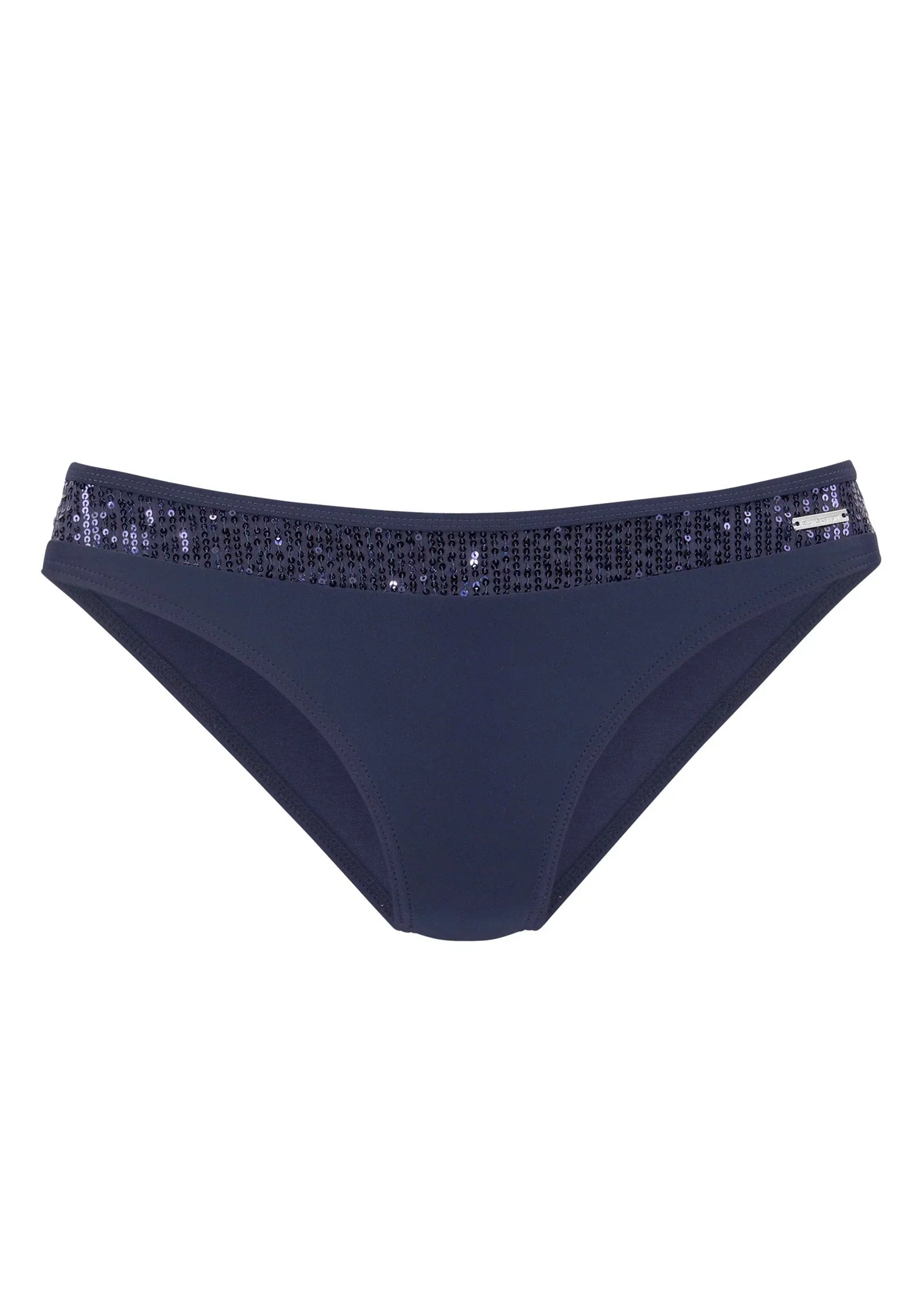 Sequin Bikini Bottom Ultramarine Blue Sequins