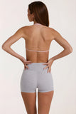 Soft Active Sports Bra in Grey Marl