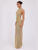 ZAELA DRESS GOLD