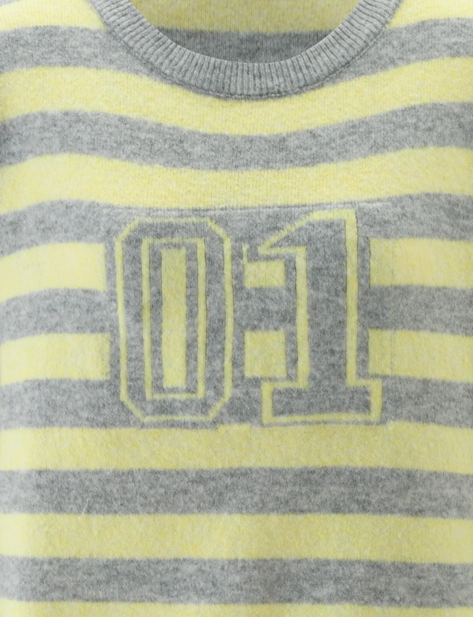 KOA JUMPER YELLOW AND GREY STRIPE