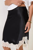 Effortless Lace Slip Skirt
