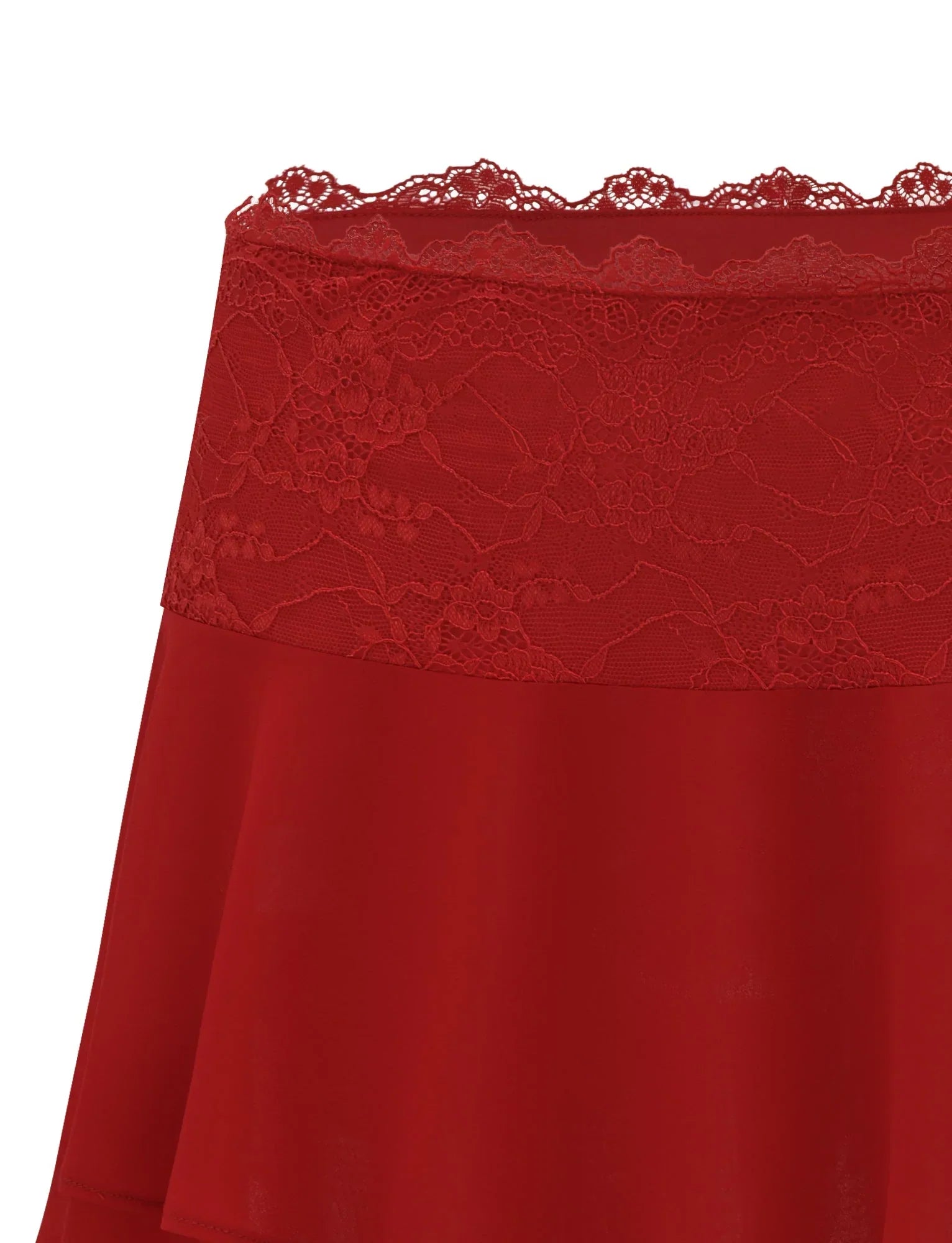 INDIGO SKIRT RED