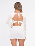 MACAULEY TOP CREAM CROCHET