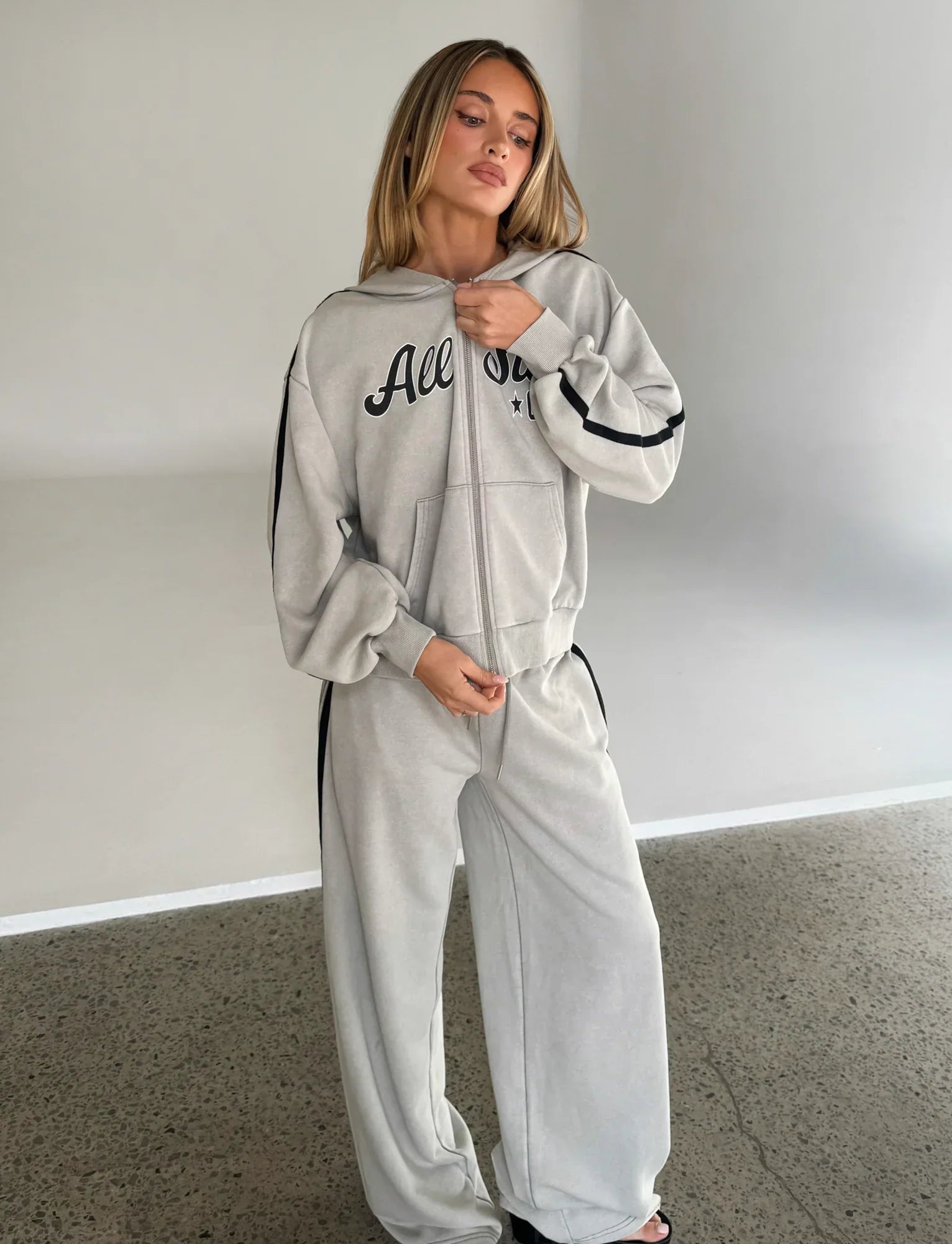 PAYTON HOODIE STONE