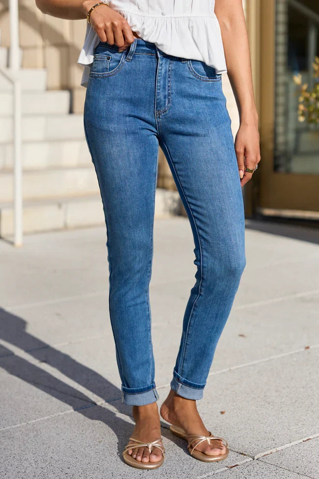 My Favorite Medium Wash Skinny Jeans