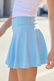 Head Start Light Blue Pleated Active Skort